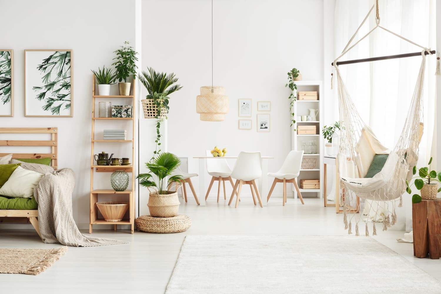 décoration intérieure plantes